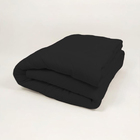 Edredom Solteiro Avulso Microfibra Liso Casen Preto