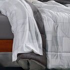 Edredom Solteiro Blend Malha E Plush Connect Grid Altenburg -