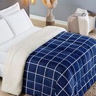 Edredom Solteiro Coberdrom Sherpa/mantinha Austin 1 Peça - Ma