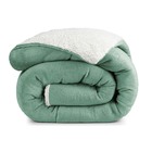 Edredom Solteiro Coberdrom Sherpa/mantinha Everest 1 Peça - A