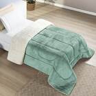 Edredom Solteiro Coberdrom Sherpa/mantinha Everest 1 Peça - A