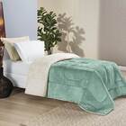 Edredom Solteiro Coberdrom Sherpa/mantinha Everest 1 Peça - A