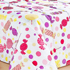 Edredom Solteiro Dupla Face Menina Rosa Estampado 2,10m X 1,4