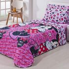 Edredom Solteiro Infantil Minnie Disney Andreza