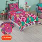 Edredom Solteiro Lepper Barbie Microfibra Dupla Face Estampad