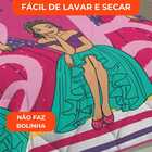 Edredom Solteiro Lepper Barbie Microfibra Dupla Face Estampad