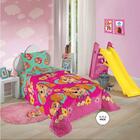 Edredom Solteiro Lepper Patrulha Canina Menina Microfibra Dup