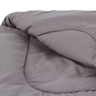Edredom Solteiro Liss Algodão Grafite 180x240cm Karsten