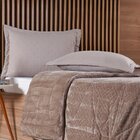 Edredom Solteiro Plush Sense Dupla Face 100% Poliéster 160x22