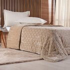 Edredom Solteiro Plush Sense Dupla Face 100% Poliéster 160x22
