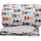 Edredom Solteiro Vida Bela 200 Fios Heróis Kacyumara