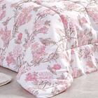 Edredom Super King 3 Peças Rosa