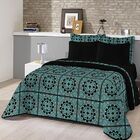 Edredom Tecebem Queen Malha Estampada Bernardo Linha Premium