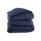 Edredom Vida Bela Kacyumara 200 Fios Azul Marinho - Queen