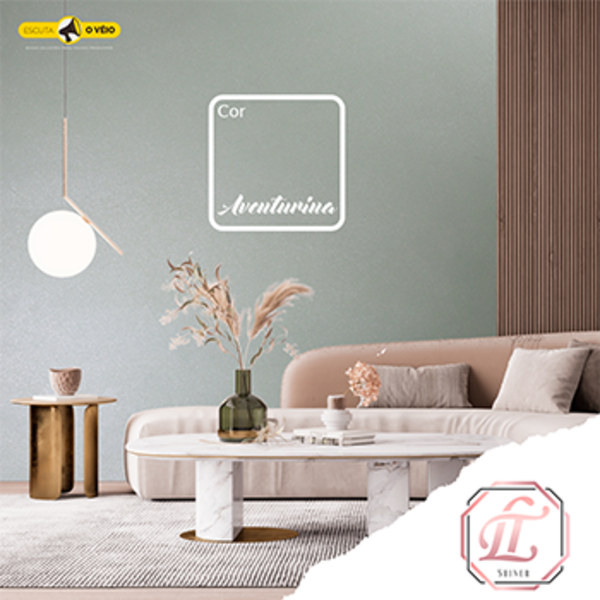 Efeito Cimento Queimado Aventurina 2,5Kg LT Shiner