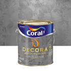 Efeito Cimento Queimado Decora Imensidão Cinza 4,8Kg Coral