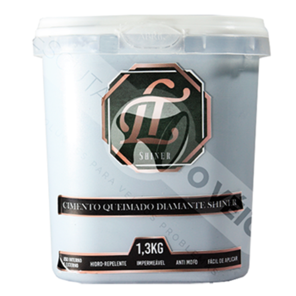 Efeito Cimento Queimado Larimar 1,3Kg LT Shiner