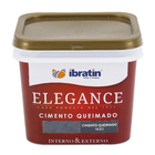 Revestimento Efeito Cimento Queimado Nero 4,2kg Elegance Ibratin
