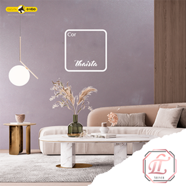 Efeito Queimado Cimento Queimado Thaista 2,5Kg LT Shiner