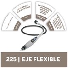 Eixo Fexível 225 4,8x18,1x35,4cm Dremel