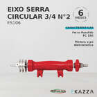 Eixo Serra Circular N2 3/4 Metalsul - Unico