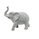 Elefante Btc De Resina Branco Rq3032