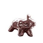 Elefante Em Cerâmica Médio Rosa - 9cm