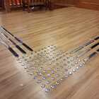 Elemento Tátil Alerta Inox  Adesivado