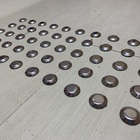 Elemento Tátil Alerta Inox  Adesivado