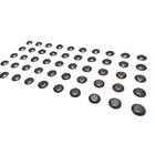 Elemento Tátil Alerta Inox  Adesivado