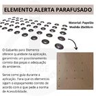 Elemento Tátil Alerta Inox Parafusado Frisado
