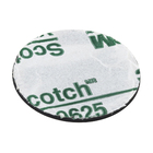 Elemento Tátil Alerta Preto com Gabarito 25x25cm Daud