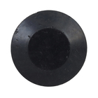 Elemento Tátil Alerta Preto com Gabarito 25x25cm Daud