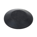 Elemento Tátil Alerta Preto com Gabarito 25x25cm Daud