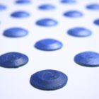 Elemento Tátil Alerta Pvc Adesivado Azul