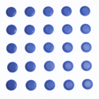 Elemento Tátil Alerta Pvc Adesivado Azul