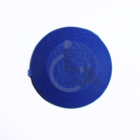 Elemento Tátil Alerta Pvc Adesivado Azul