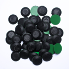 Elemento Tátil Alerta Pvc Adesivado Preto