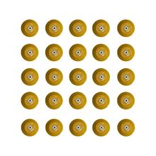 Elemento Tátil Alerta Pvc Parafusado Amarelo