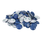 Elemento Tátil Alerta Autoadesivo Azul Placa 240 Unidades com Gabarito Daud