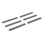 Elemento Tátil Direcional Autoadesivo Cinza Placa 330 Unidades com Gabarito Daud