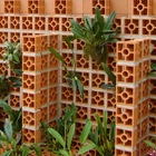 Elemento Vazado 17x14x8cm Pequeno Fenix