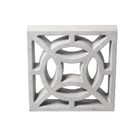 Elemento Vazado 4 Pontas 39x39x7cm Ecobloco