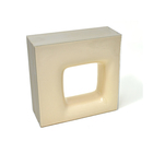 Elemento Vazado Cerâmica Esmaltado Beige Quadratto 20x20x7,5cm Elemento V