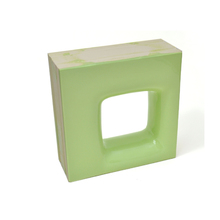 Elemento Vazado Cerâmica Esmaltado Muschio Quadratto 20x20x7,5cm Elemento V