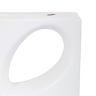 Elemento Vazado Cobogó Floral Branco Acetinado 30x30x8,5cm Essenza