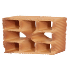 Elemento Vazado Cobogó Diagonal Bruto 18x7x25cm Cerâmica Martins