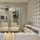 Elemento Vazado Cobogó Lua Esmaltado Branco 25x25x8cm Cerâmica Martins