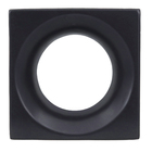 Elemento Vazado Cobogó Solar Preto Acetinado 19x19x8cm Essenza