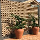 Elemento Vazado Cobogó Terracota 25x12,5x7cm Ecoterm